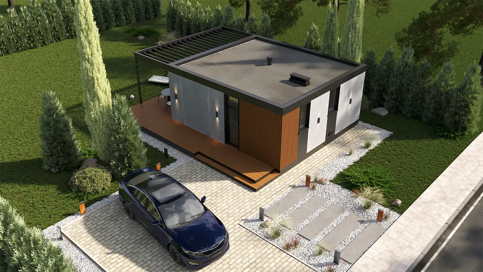 house